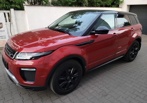 Land Rover Range Rover Evoque cena 84900 przebieg: 92135, rok produkcji 2017 z Pruszcz Gdański małe 631